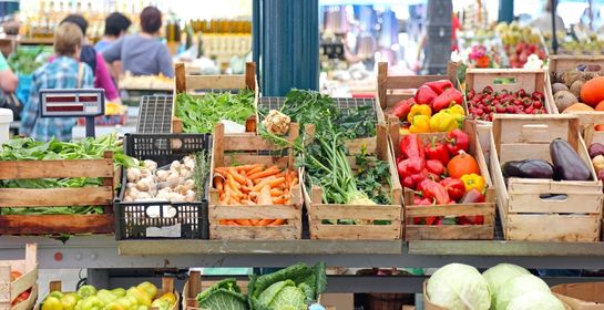 Farmers' Market in Naflovka